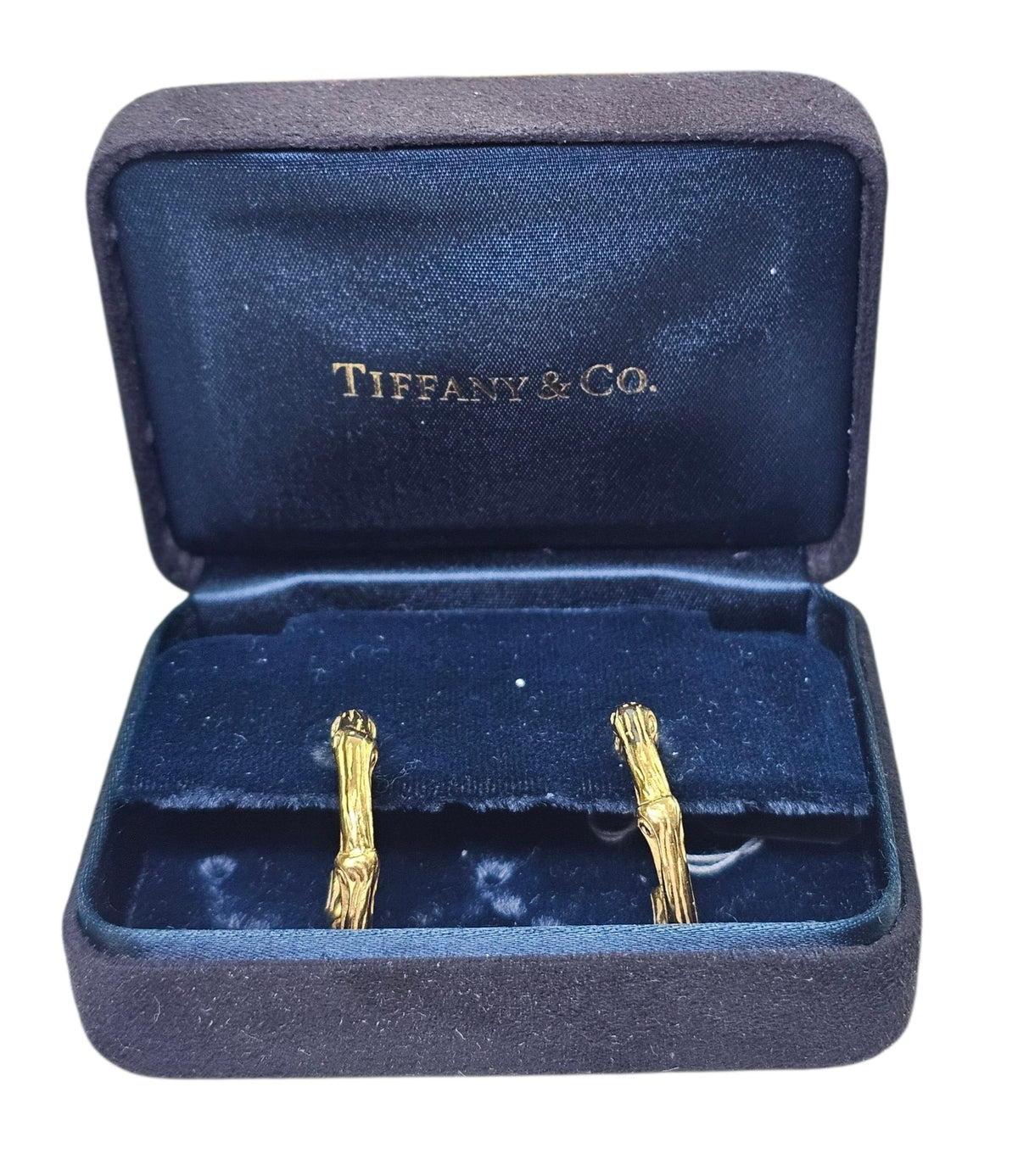 Tiffany & Co. Hoop Earrings in 18 Karat Yellow Gold