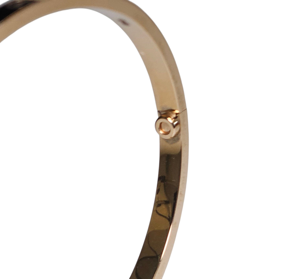Cartier Mini Love Bangle Bracelet in 18 Karat Yellow Gold