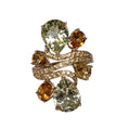 Citrine Ring in 14 Karat Yellow Gold