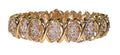Ladies Tennis Bracelet with Diamond in 14 Karat Yellow Gold