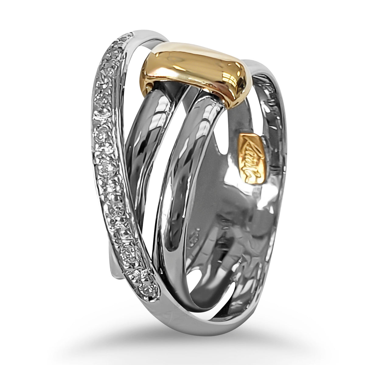 Multi-band Diamond Ring