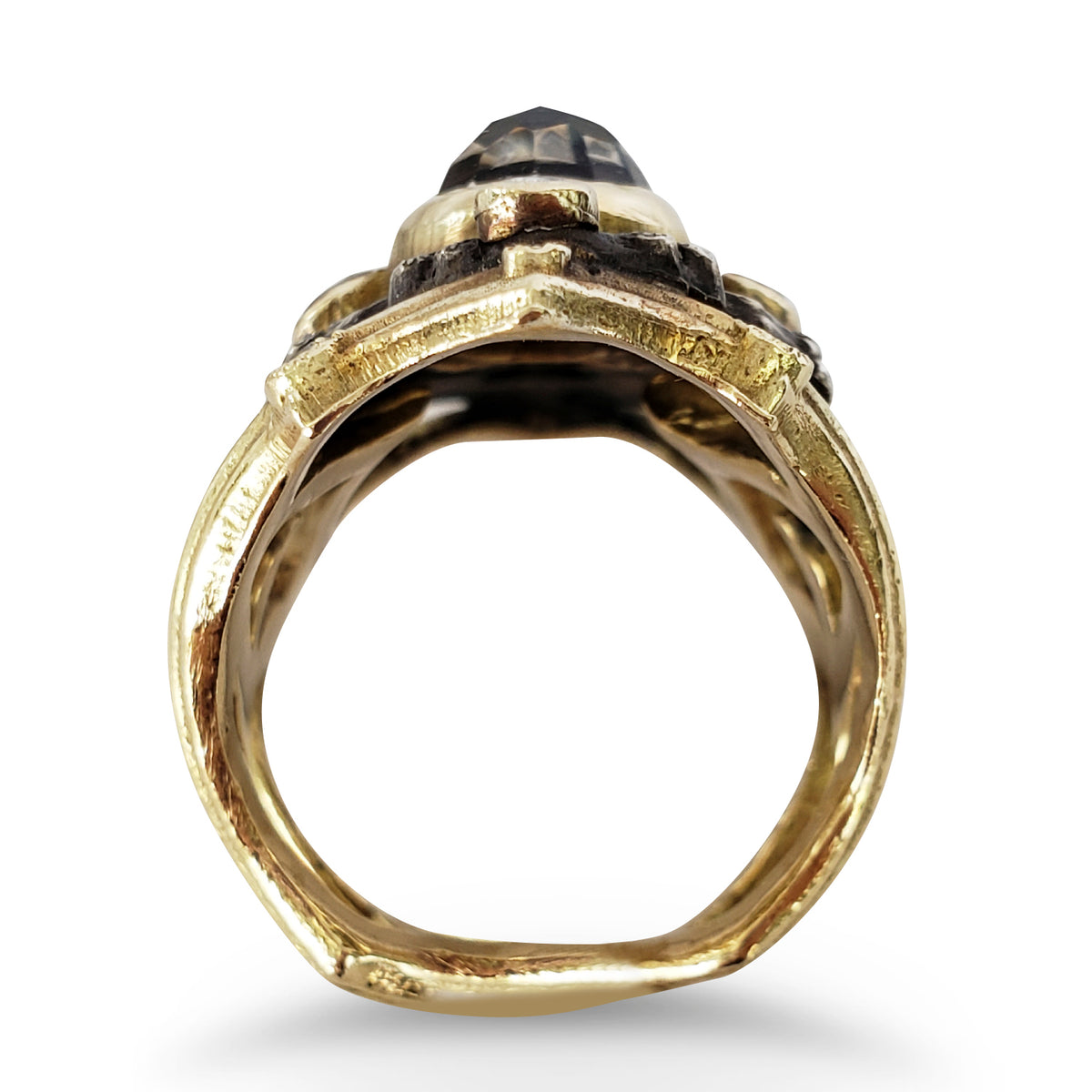 Armenta Grey Crystal Ring