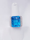 Blue Topaz Ring