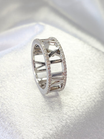 Tiffany & Co. Atlas Diamond Ring in 18K White Gold