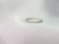Tiffany & Co. Platinum and Diamond Eternity Ring 2mm