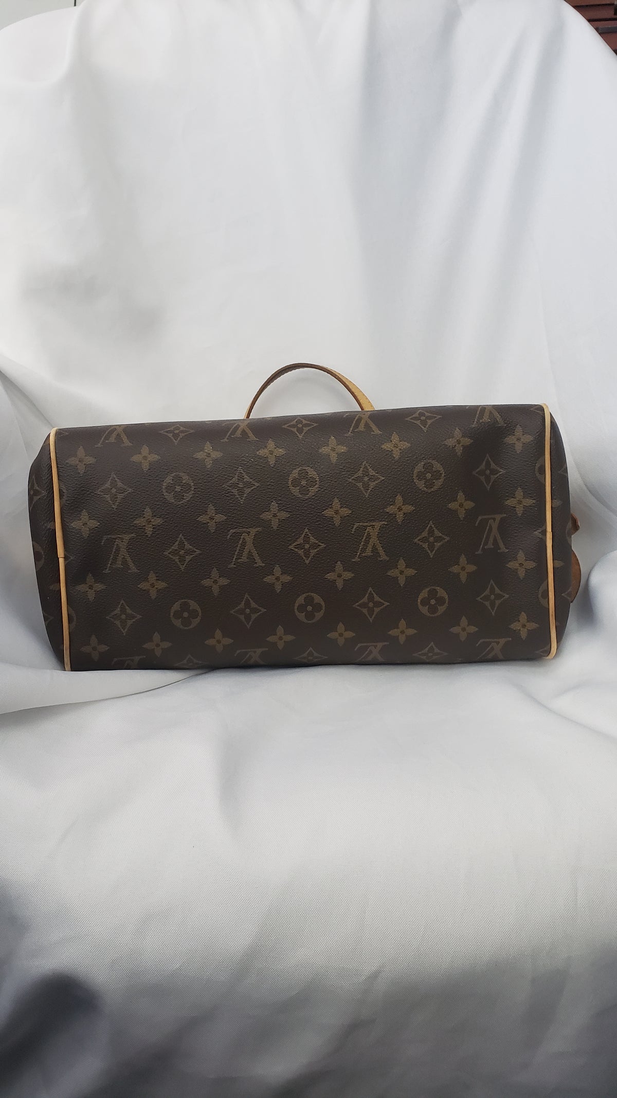 Authentic Louis Vuitton Monogram Montorgueil PM Bowler Women's Purse Handbag Preowned
