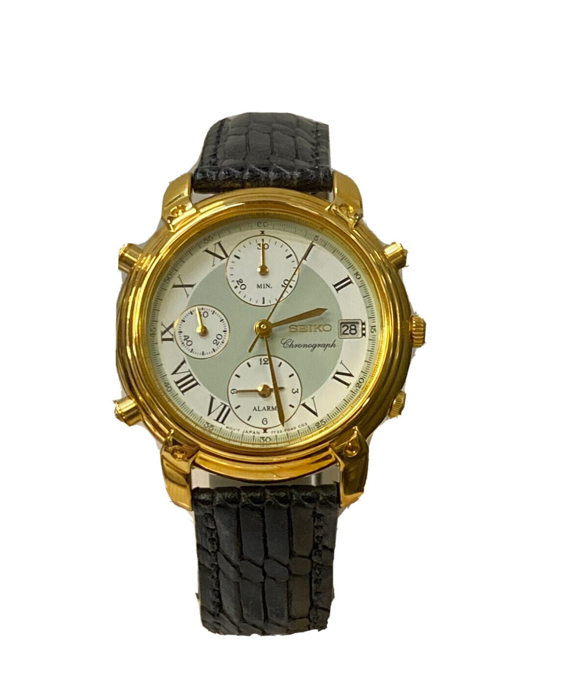 Seiko Alarm chronograph Watch New With Tags SDW710