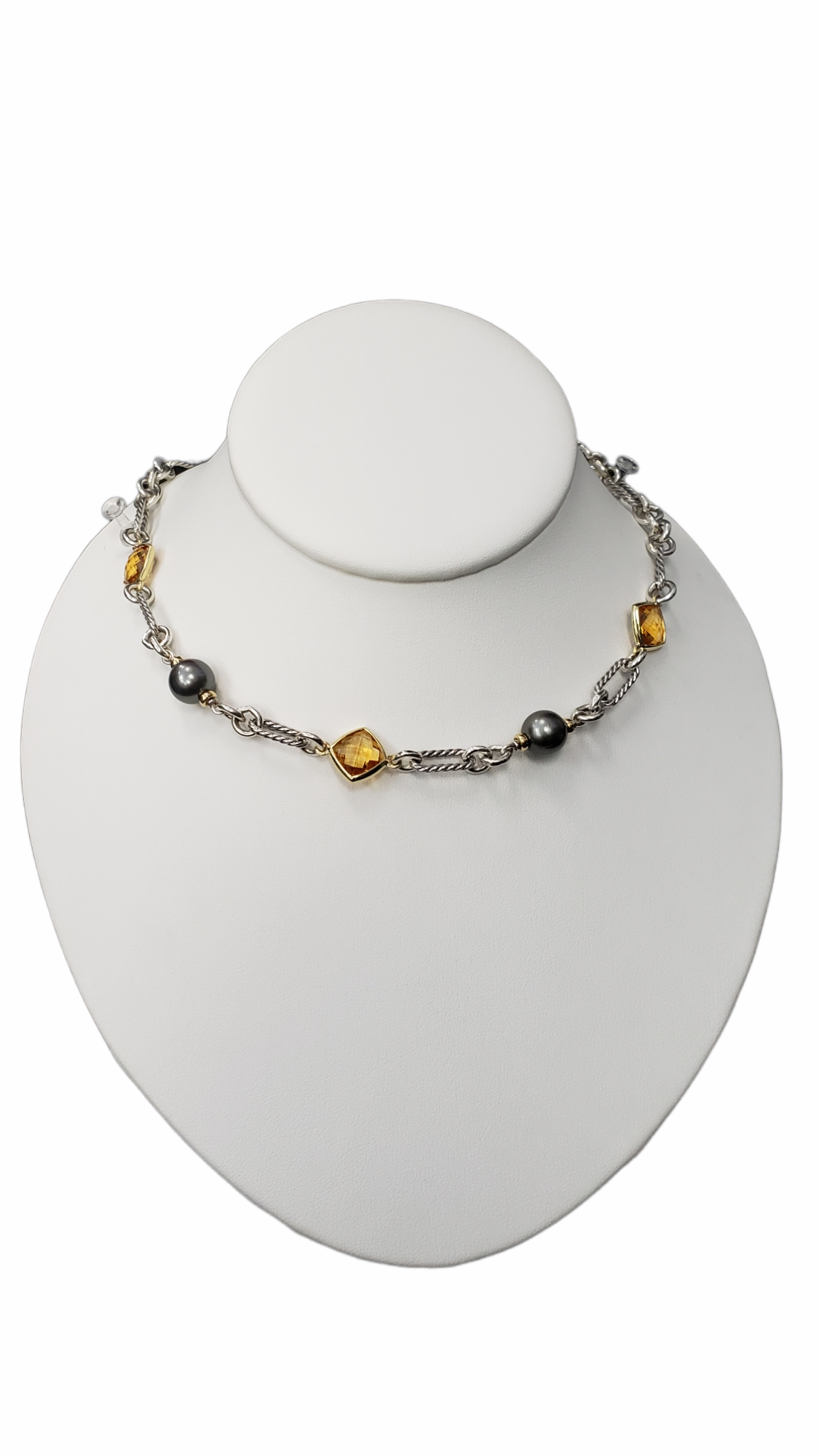 David yurman 2025 citrine necklaces