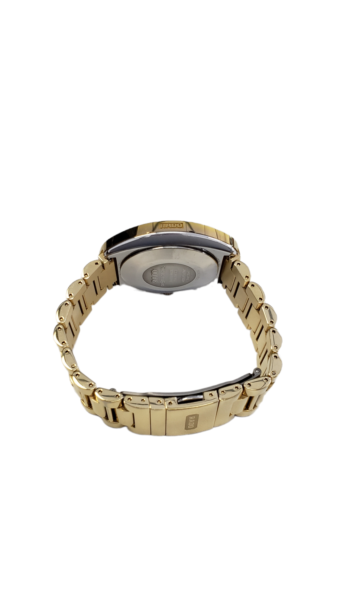 Rado Switzerland Gold Plated Automatic Diastar Watch Men's Preowned