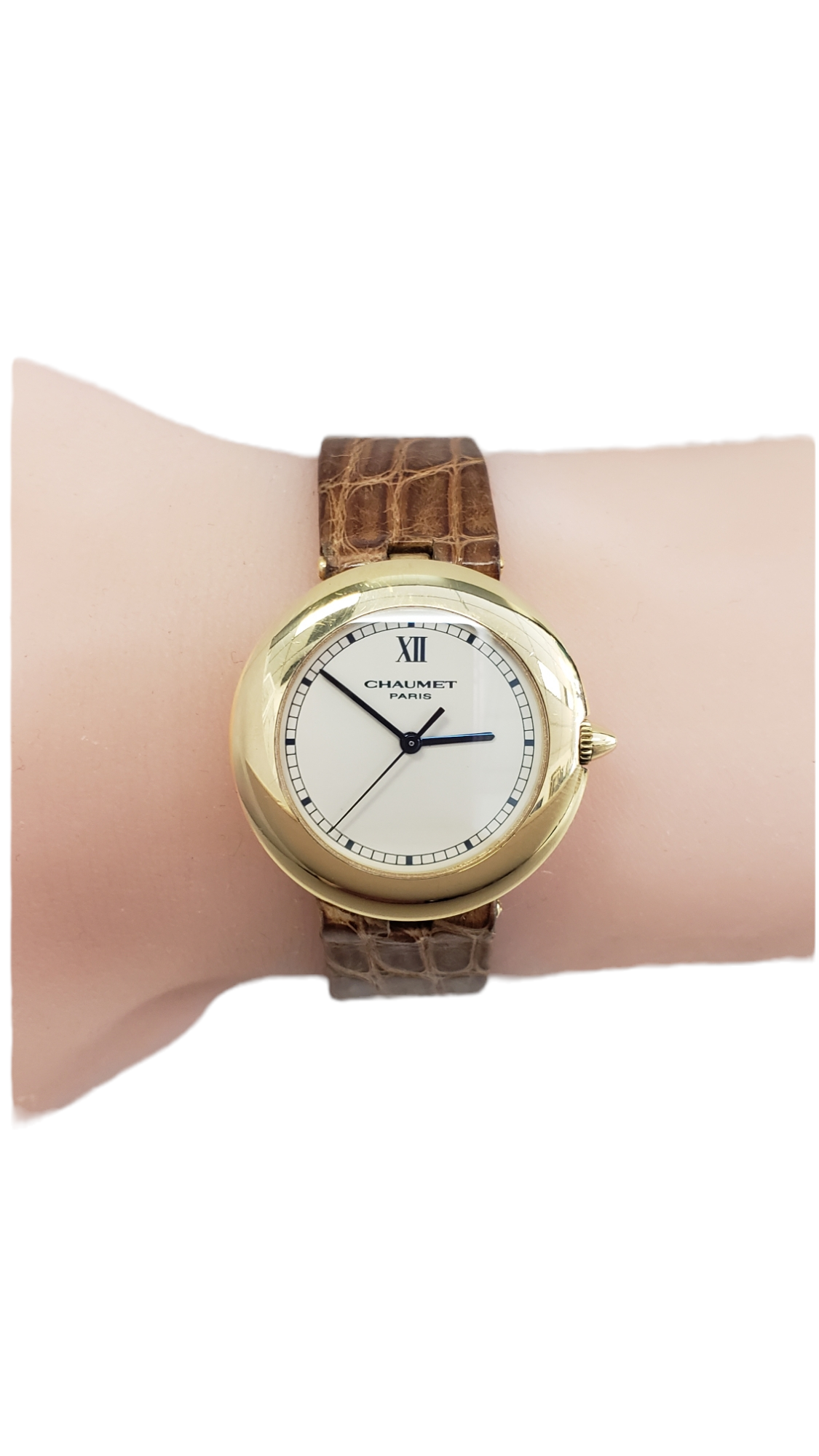 Chaumet Paris Quartz 18K Yellow Gold 14A - 357 Women's Watch