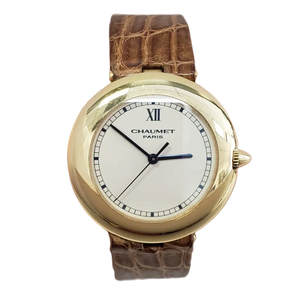 CHAUMETラー Chaumet Paris Quartz 18K Yellow Gold 14A - 357 Women's Watch – CDM
