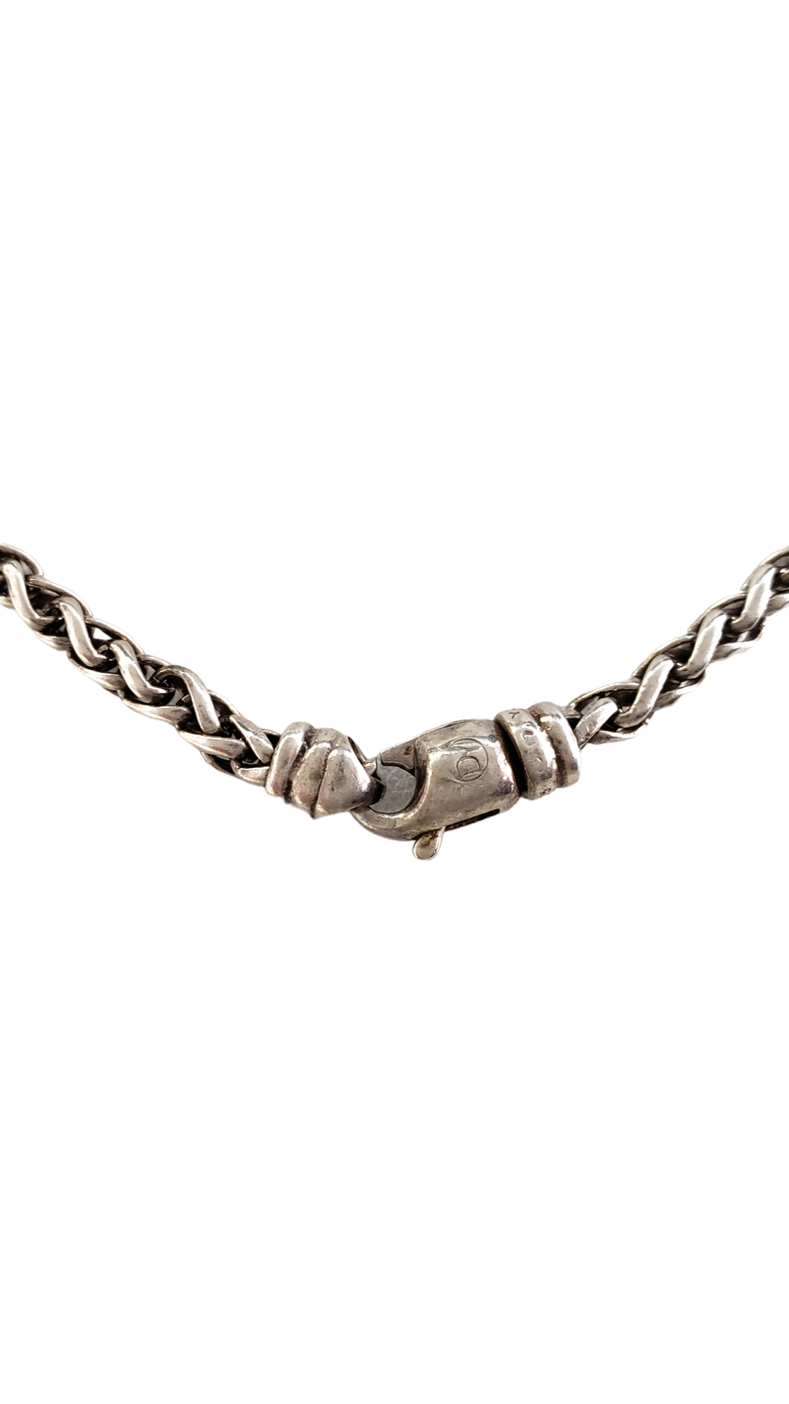 David Yurman Blue Topaz Albion Pendant Necklace With Chain