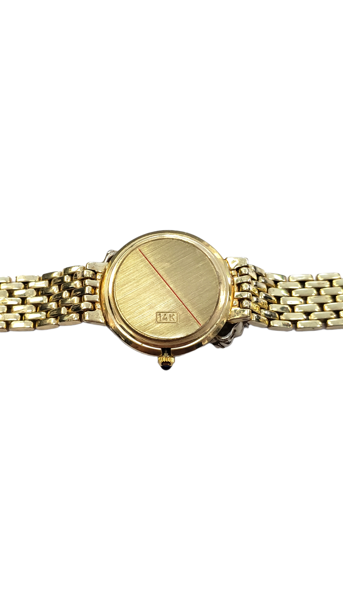 14k Yellow Gold Diamond Woman's Watch New w/o tags