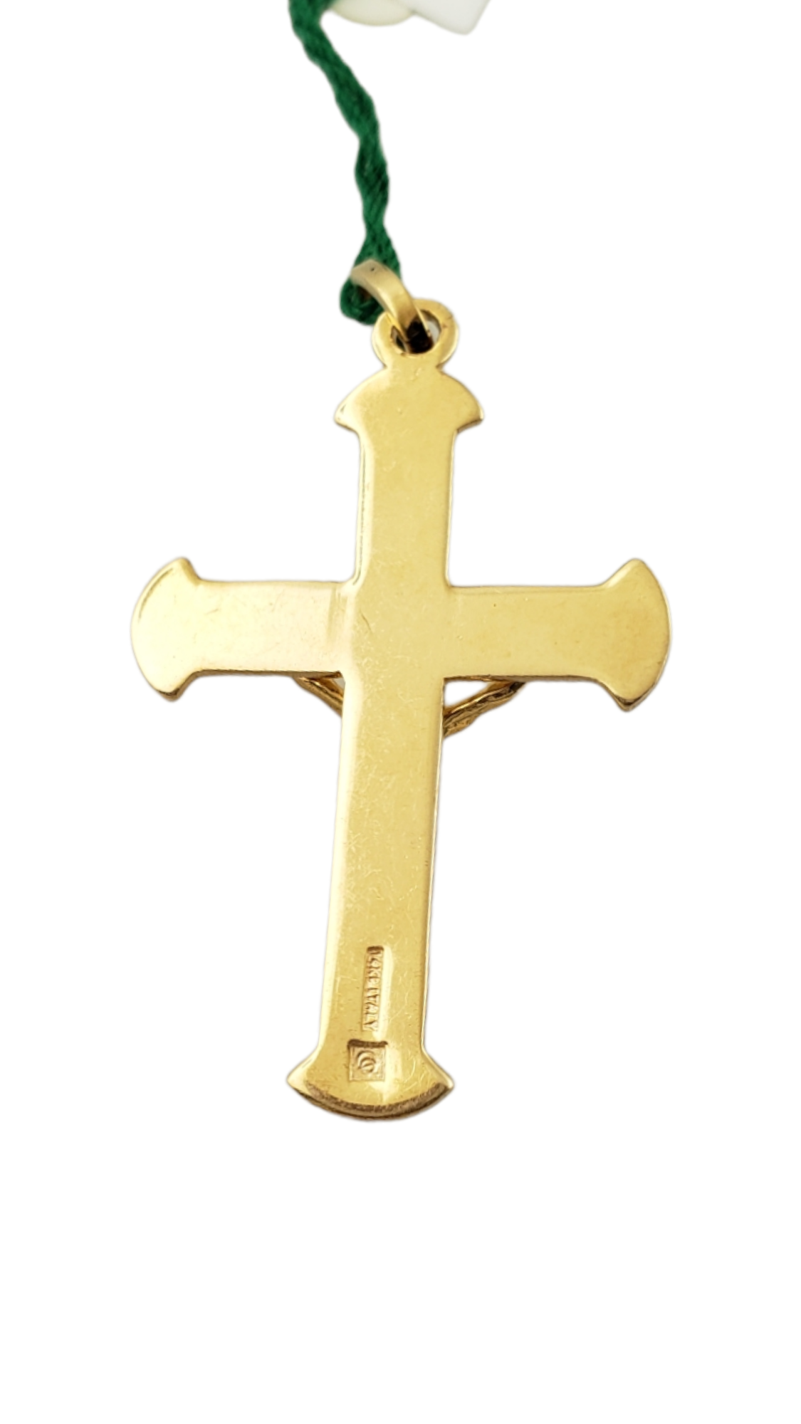 Crucifix Cross Pendant New w/o Tags, 14k Yellow Gold