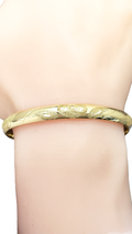 14k Yellow Gold Bangle Bracelet New w/o tags
