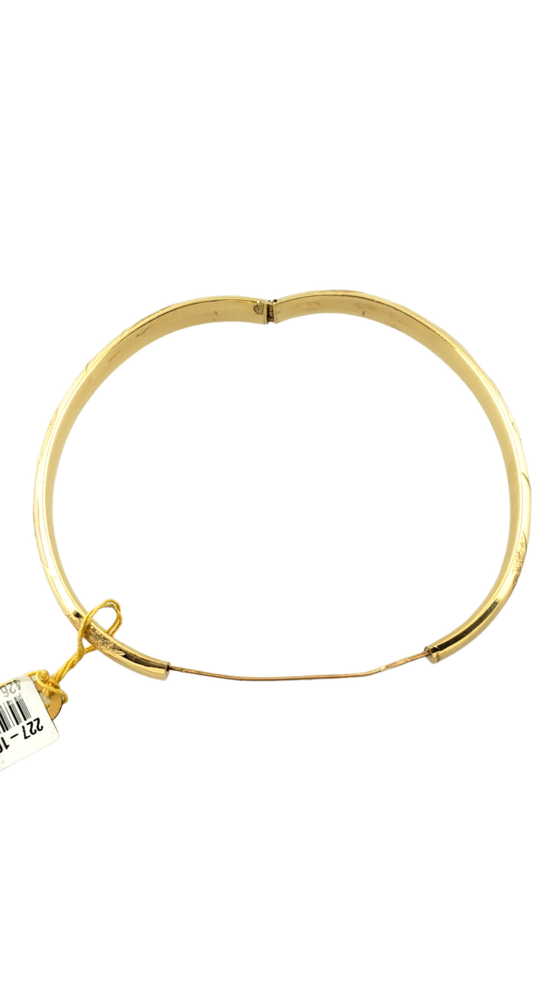 14k Yellow Gold Bangle Bracelet New w/o tags
