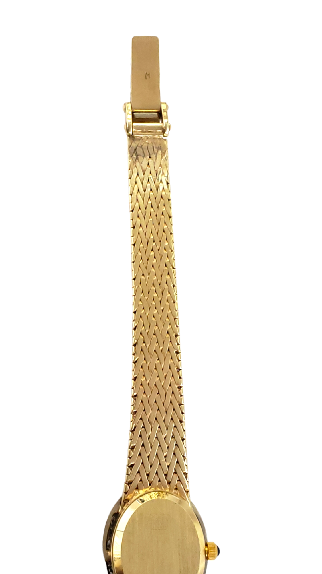 14k Yellow Gold Geneve Women's Diamond Bezel Watch New with Tags
