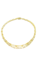 Greek Design 18 inch Necklace, 14kt Yellow Gold