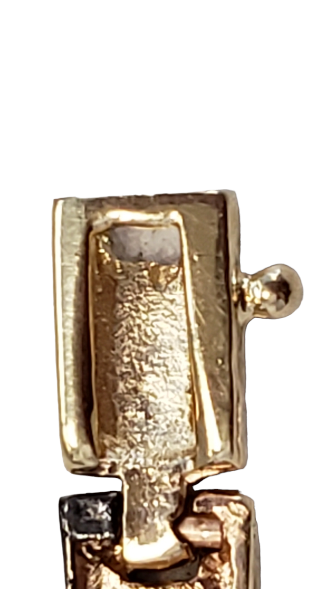 14kt Yellow Gold Amethyst & Diamond Bracelet