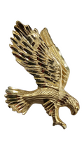 Diamond Cut Eagle Pendant New w/o tags, 14k Yellow Gold