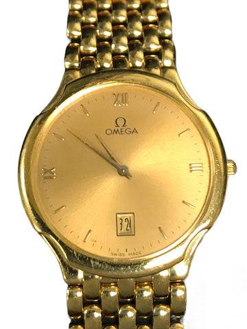 Omega De Ville 18K Yellow Gold Vintage Men’s Watch