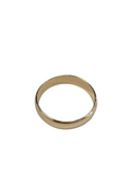 14K Yellow Gold Wedding Band Size 10.5(US) Unisex Ring